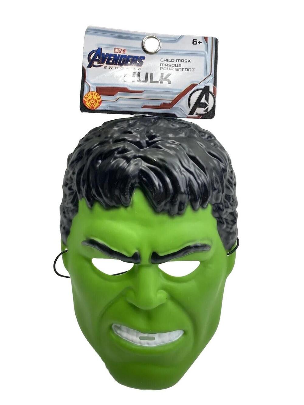 marvel avengers end game childs halloween mask Brand New the hulk